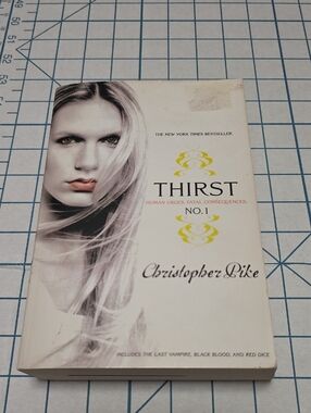 3/$21 Thirst No. 1: The Last Vampire, Black Blood, Red Dice, Paperback Book